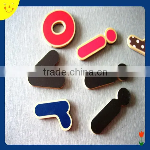 Custom Shape Wooden Words Fridge Magnet for Decoration