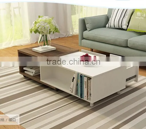 Expandable Modern Coffee Table Free Living Room Designs Furniture photo-6