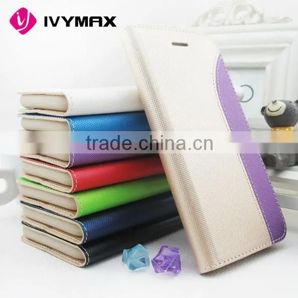 PU TPU 2 in 1 Double Color for Apple Iphone 6 Stand Leather Wallet Phone Case photo-5