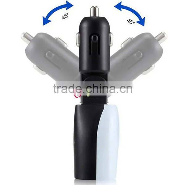 Dual LED Display USB Car Charger For Samsung Galaxy S6 Note 5 4 IPhone HTC White photo-5