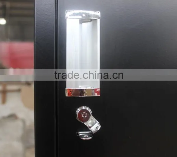 Pad Lock Silver Handle Black Steel Locker photo-4