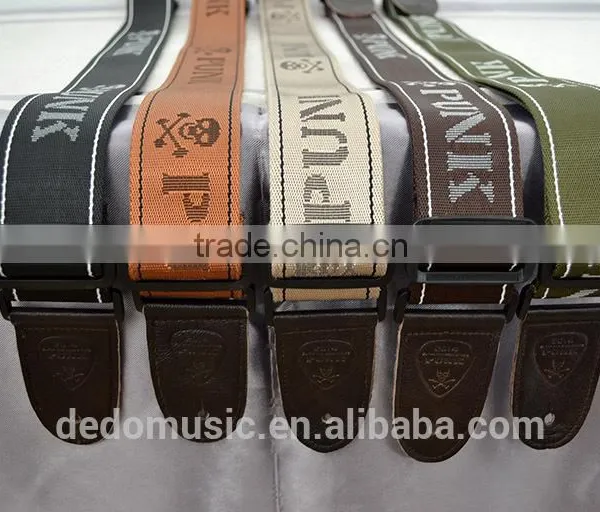 Factory Variable Designs Cotton Bass Acoustic Guitar Straps Guitar Belt photo-3