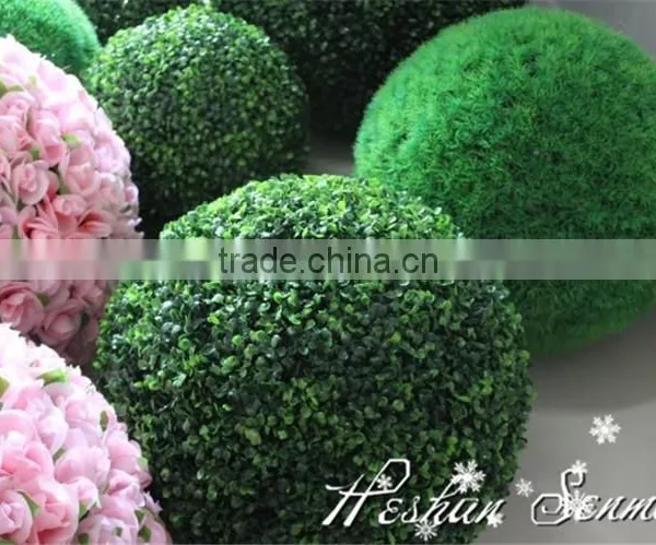 Manufacturer Export Garden Decor Artificial Boxwood Grass Ball Fake Topiary Ball photo-3