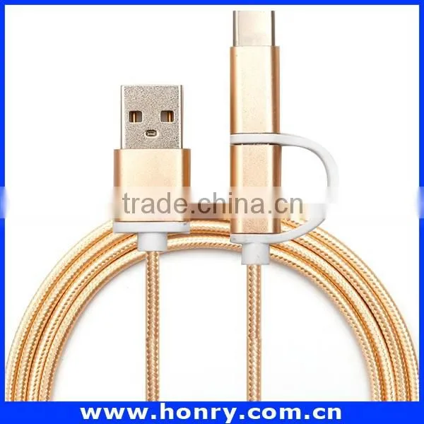 Super Quality Manufacture Type-c Braided Nylon Cable photo-2