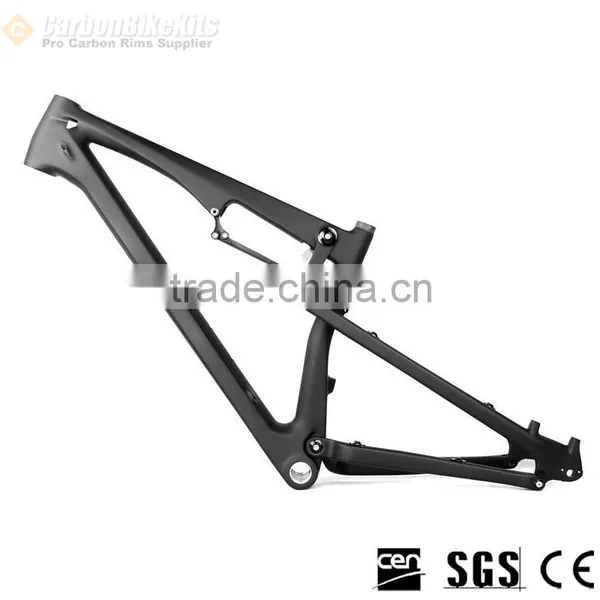 Chinese CarbonBikeKits 29er MTB dual suspension mtb frame CFM035