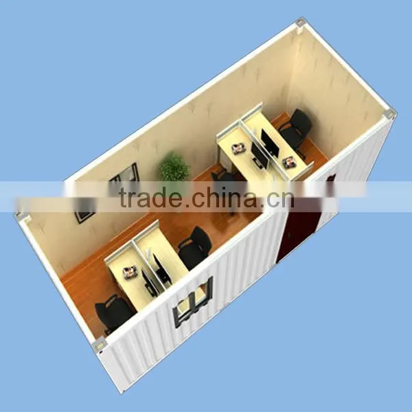 Prefabricated House/ Two Bedroom House Plans/ Living 20ft Container House photo-2