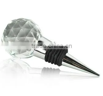 Wholesale High Quality Decorative Crystal Ball Wine Stopper Quality Choice photo-2