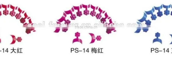 2015 Professional New Style Flower Style Plastic Nail Tips French Nail Tips photo-3