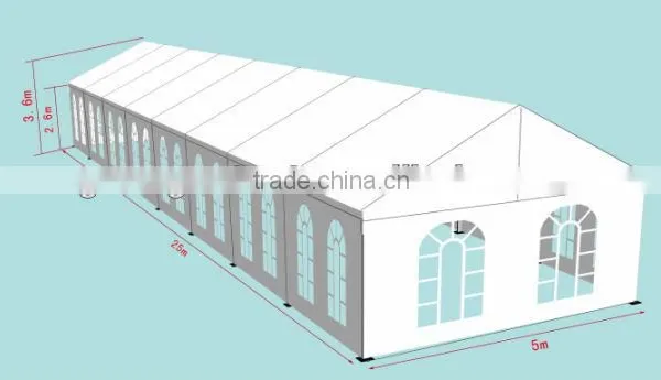 5x25m Luxury Wedding Marquee Party Tent