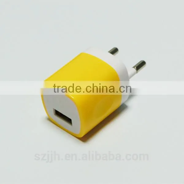 America Hot Sell Item 5v 1a1 Port Wall Charger Cellphone photo-5