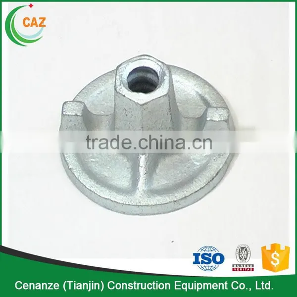 Cast Iron Wing Nuts and Tie Rod