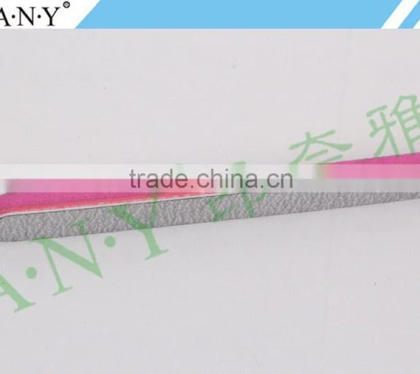 Professional Customized Design Shinning and Polishing Red Sponge Nail File Printing Logo photo-5