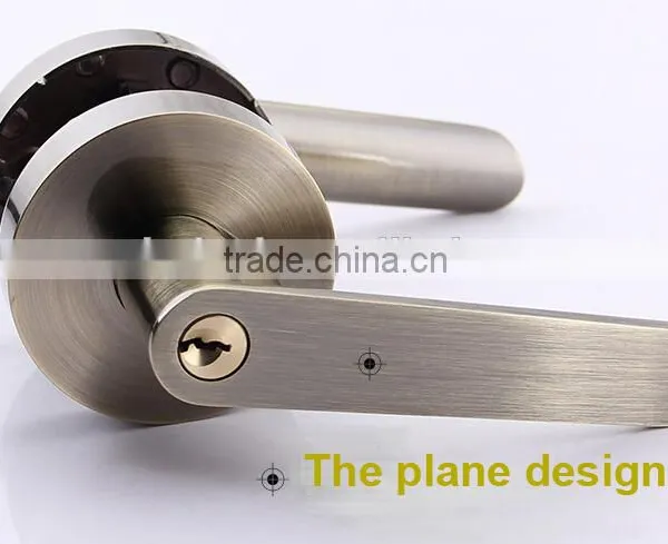 European Security Black Door Knob Lever photo-5