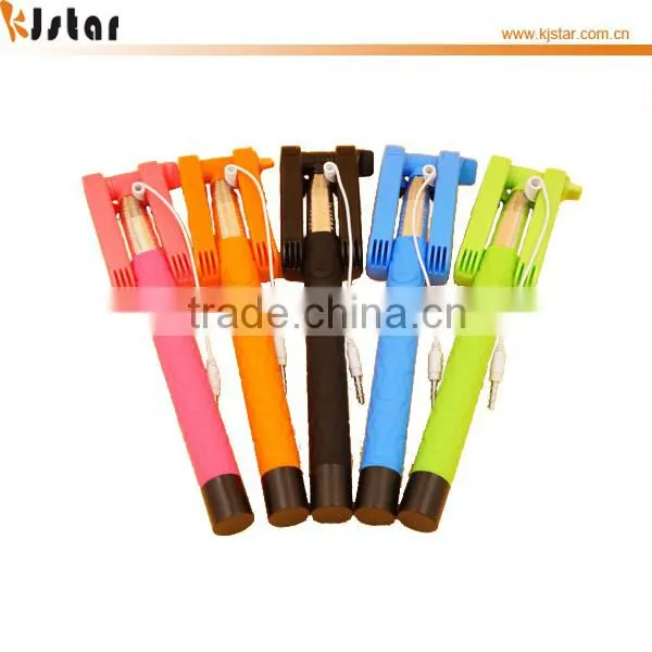 KJstar Z06-4 Handy Wired Selfie Monopod for Mobile Phone photo-2