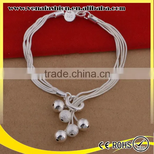 Beautiful Plated China Wholesale 925 Silver Jewelry Set photo-5