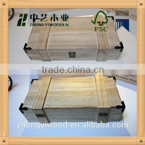 Trade Assurance Wholesale Custom Made Wooden Wine Boxes for Wine Bottle photo-4