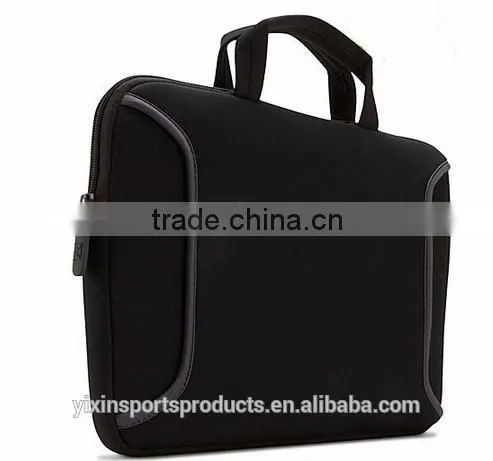 Shockproof and Waterproof Neoprene Laptop Bag Laptop Sleeve With Handle and Pocket Ouside photo-3
