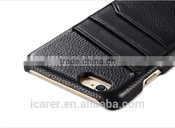Credit Card Slots Leather Back Cover Case For Iphone6 photo-4