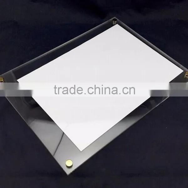Wall Mounted Plexiglass Photo Frames for Promotional Souvenir Gift photo-3