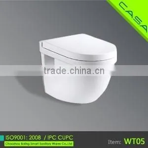 Made in China ISO9001 Bowl Pan Factory Hotel Restaurant Economic Toilets
