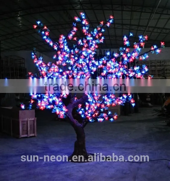 Christmas Tree Lights Cherry Tree Outdoor Tree Decoration photo-2