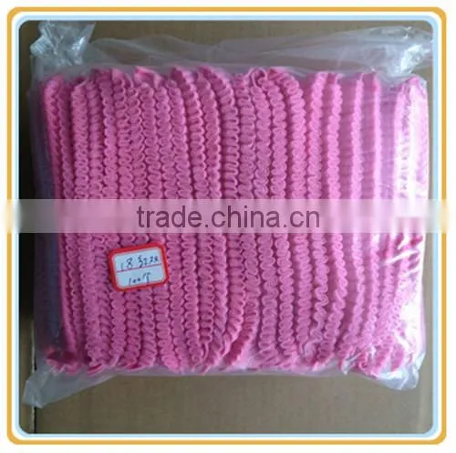 Surgical Clip Cap Non Woven Disposable Bouffant Cap photo-5