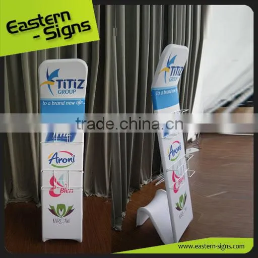 Heat Transfer Printing Display Rack Brochure Stand