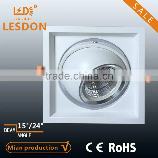 Bridgelux COB 2x18W Led Rectangular Down Light,165*335mm Cut Out photo-2