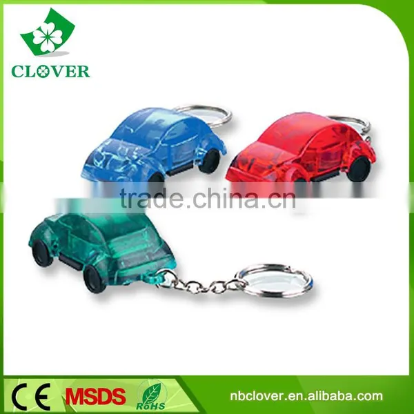 12000-15000mcd 2 Led Plastic Mini Led Flashlight Keychain photo-2