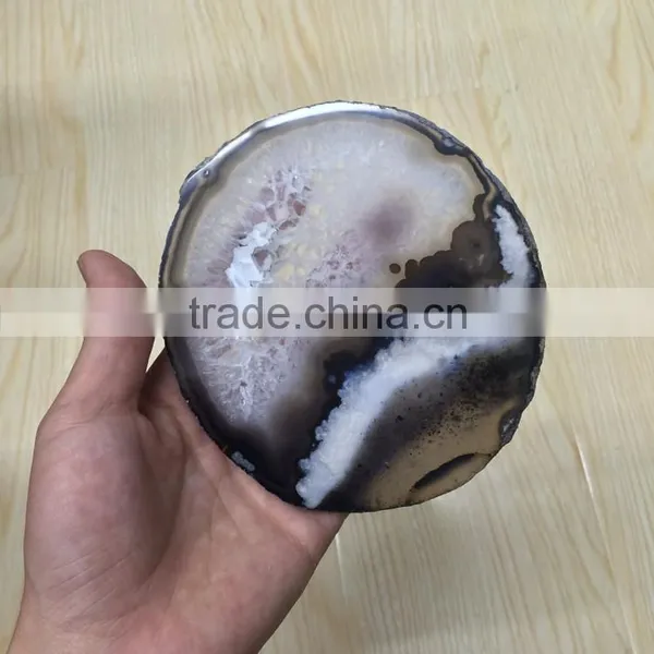 Wholesale Natural Agate Slices Crystal Stone photo-3
