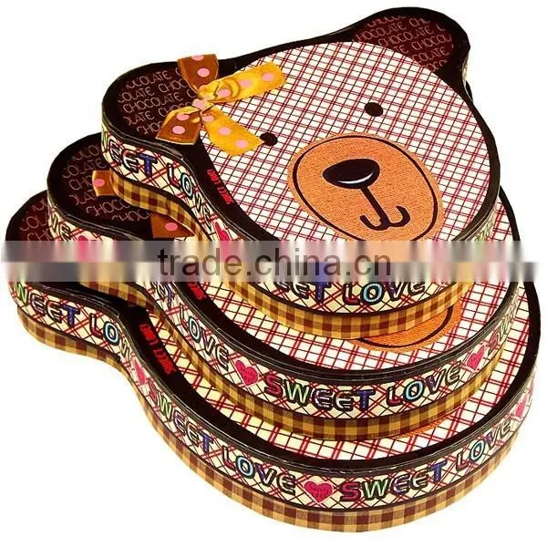 Bear Face Paper Chocolate Packaging Box photo-2