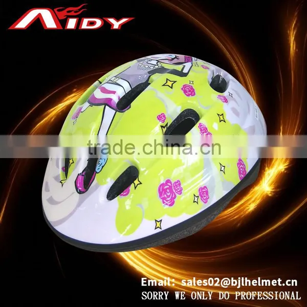 Colorful Comic Picture Adorable Children Helmet