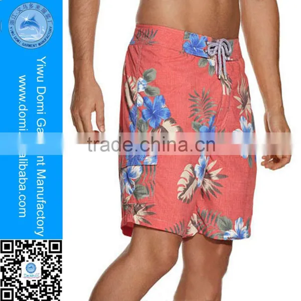 Popular Printed Polyester Swimming Shorts Mens Custom Board Shorts