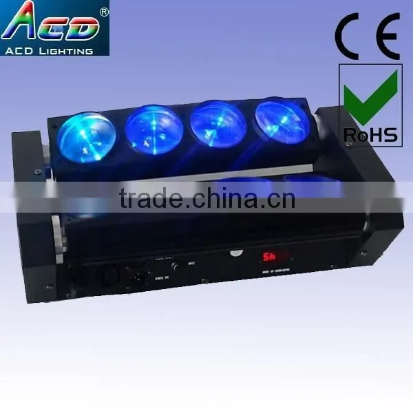 NEW 8*10w 4in1 RGBW Led Spider Effect Light,led Spider Beam Light