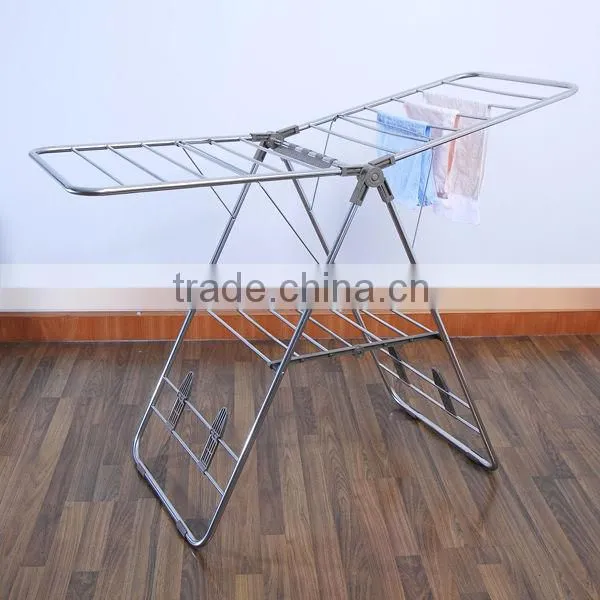 ty588 folding aluminium clothes rack
