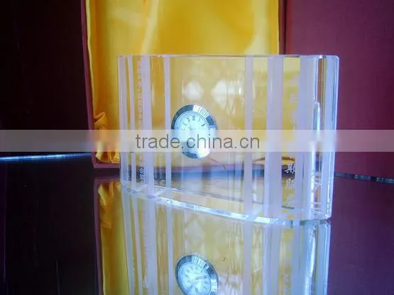 Handmade Crystal Clock