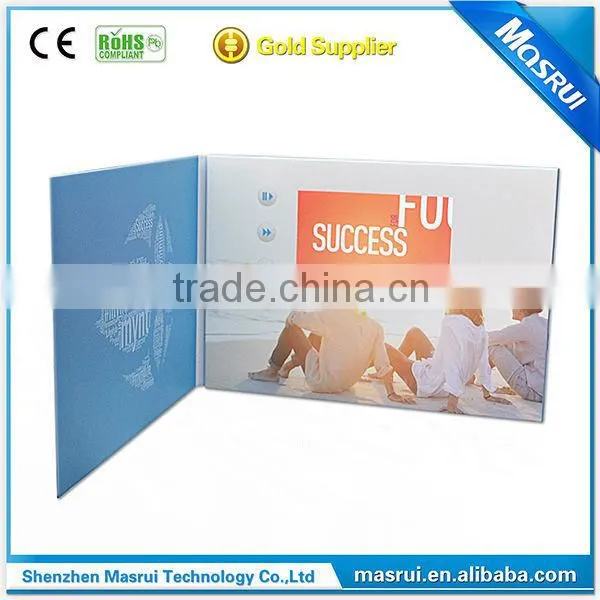 Paper Cover LCD Screen Video Message Card photo-2