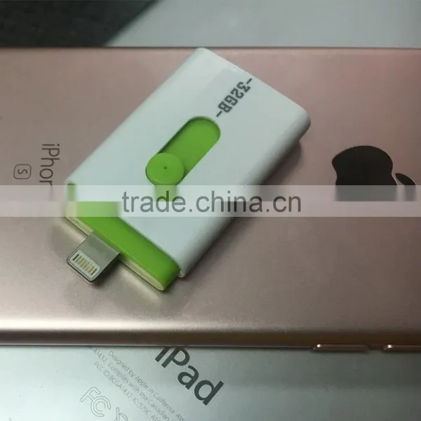 The Top Hot Selling 3 in 1 Otg Usb Drive for Apple Iphone 6s Usb Flash Drive Otg ,mobile Phone Usb Flash Drive