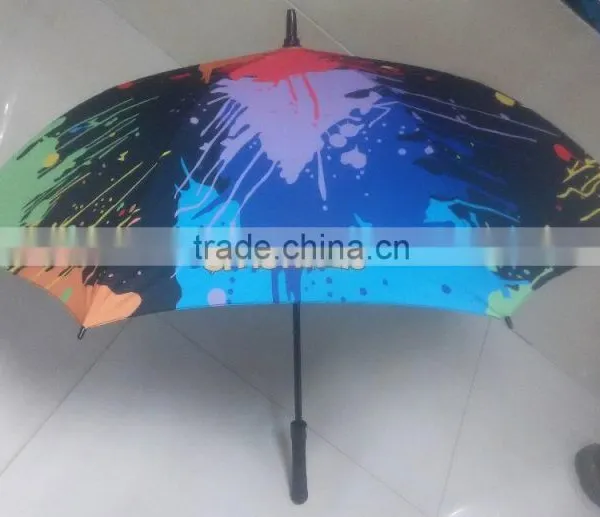 2015 Low MOQ Funny Lexus Multi-color Golf Umbrella photo-3