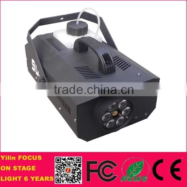 Foshan YiLin Christmas Wedding Party RGB Led 900W Portable Mini Low Price Lying Fog Machines
