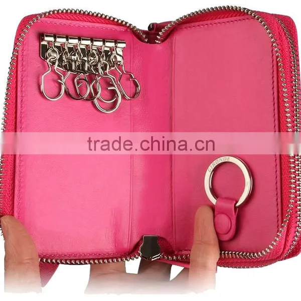 2016 Fashion Customer Key Holder/high Quality Genuine Leather Key Hoder Wallet photo-3