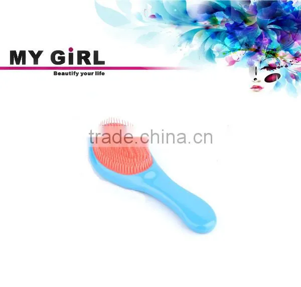 Good Quality Sell Well Portable Plastic Handle Hair Brush photo-3