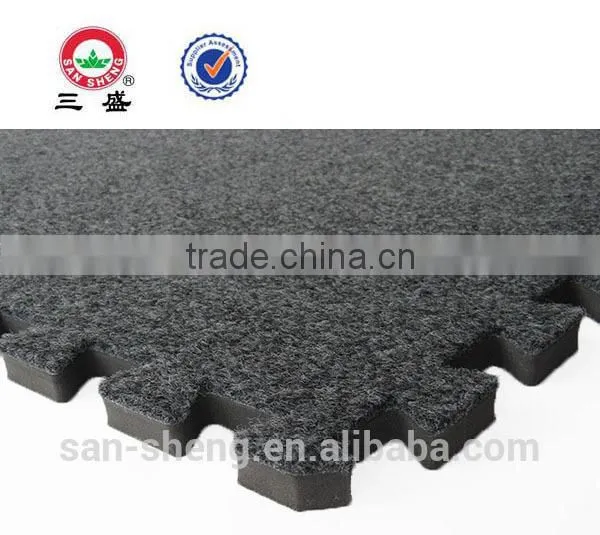 Soft carpet Textiles mats/carpet flooring/carpet top eva floor tiles/mats
