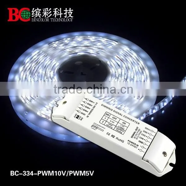 DC12V-24V 4 Channels 0/1-10V to PWM 10V LED Dimming Signal Converter Signal Driver photo-5