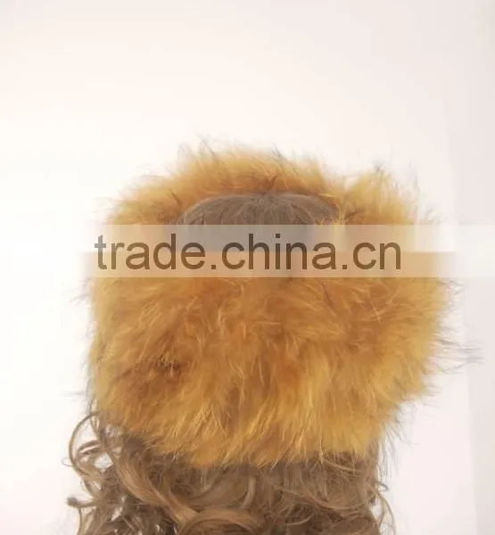 HB1 Fashion Style Fox Fur Headband photo-5