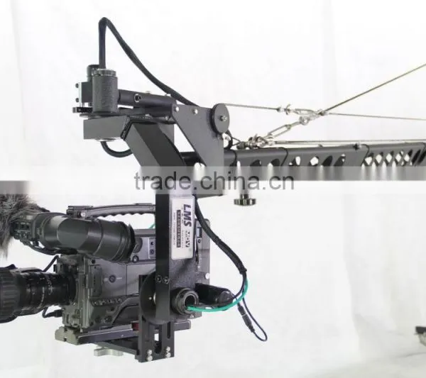 Professional LMS DV Jimmy Jib Dslr Camera Crane With 10m Triangle Electronic Control Rocker Arm Flight Case Package photo-5