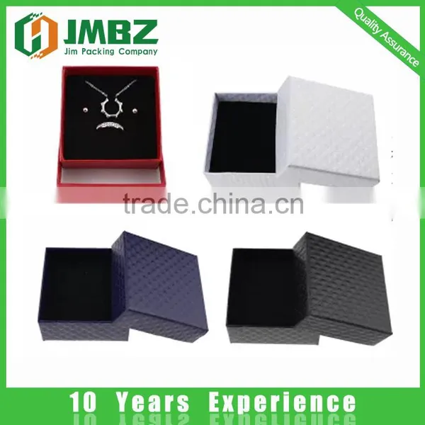 Art Paper Jewelry Boxes Material Jewellery Box for Necklace