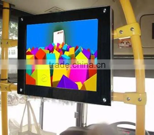 Hot 19 Inch Ceiling Mounted Bus Advertising Digital Signage for 1080p Video Display Support Wifi 3g for Bus Advertising photo-6