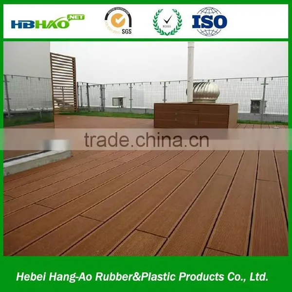 HL Quality Wood And Plastic Composite Hollow WPC Decking photo-5