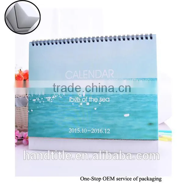 Luxury Cardboard Electronic Custom Logo Printed Electronic Wall Calendar photo-3